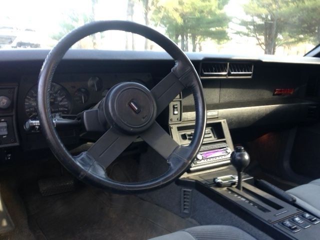 1985 Blue Chevrolet Camaro