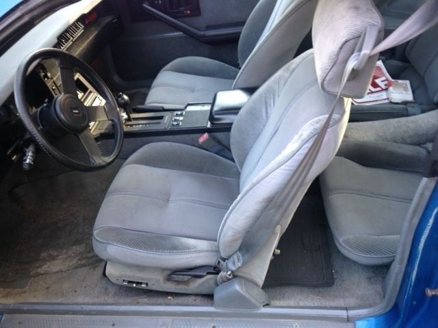 1985 Blue Chevrolet Camaro