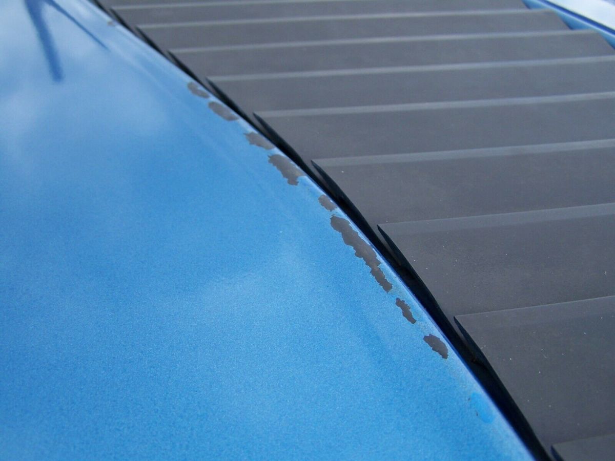 1985 Blue Chevrolet Camaro Coupe