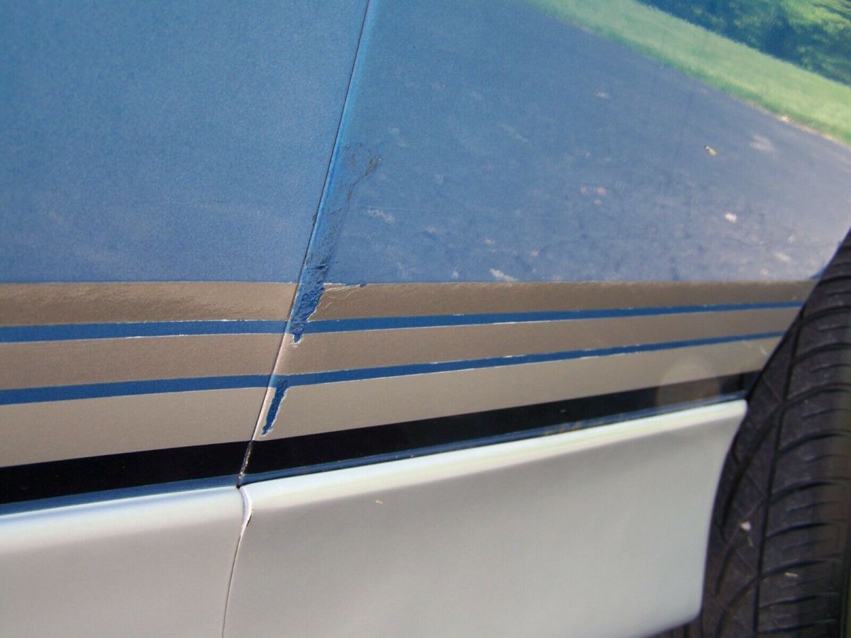 1985 Blue Chevrolet Camaro Coupe