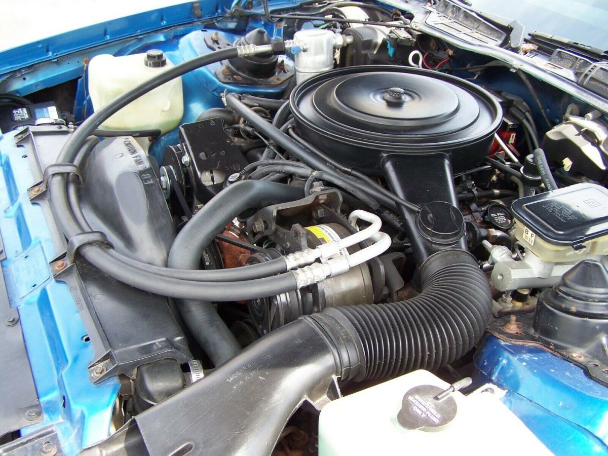 1985 Blue Chevrolet Camaro Coupe