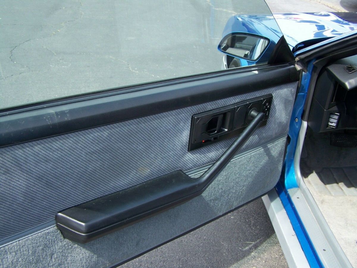 1985 Blue Chevrolet Camaro Coupe