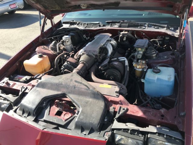 1985 Burgundy Chevrolet Camaro Coupe