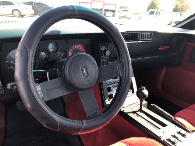 1985 Burgundy Chevrolet Camaro Coupe
