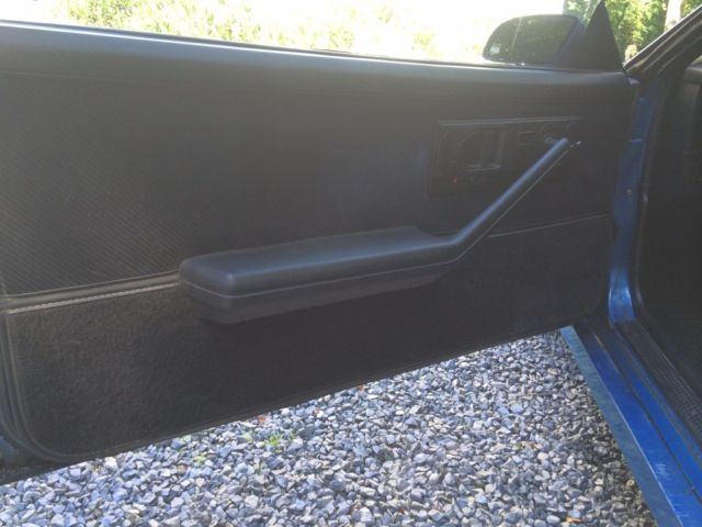 1985 Blue Chevrolet Camaro