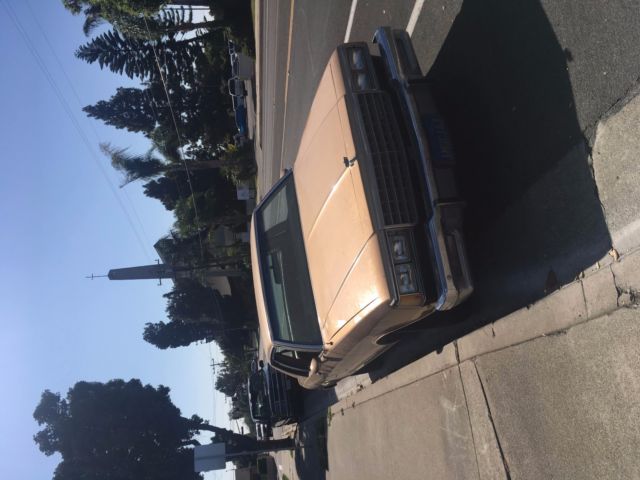 1985 Tan Chevrolet Capriceold Coupe