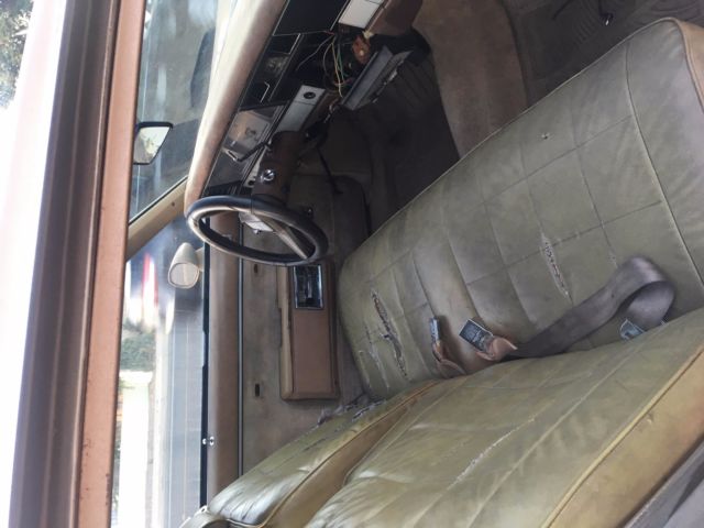 1985 Tan Chevrolet Capriceold Coupe