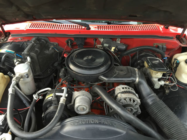 1985 Red Chevrolet Blazer