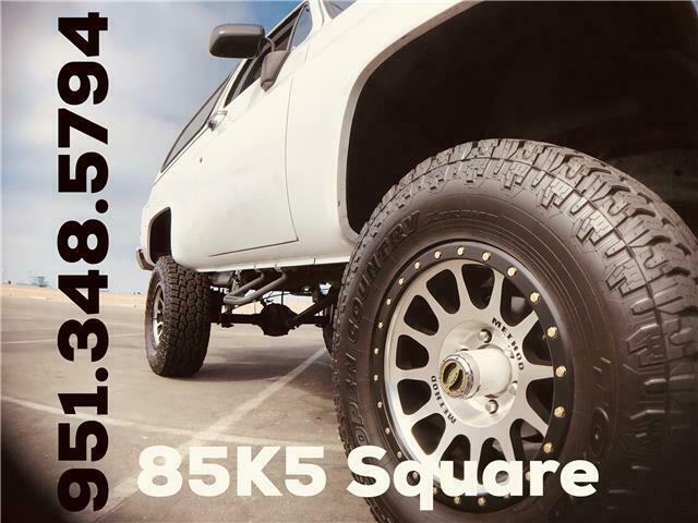 1985 White Chevrolet Blazer SUV