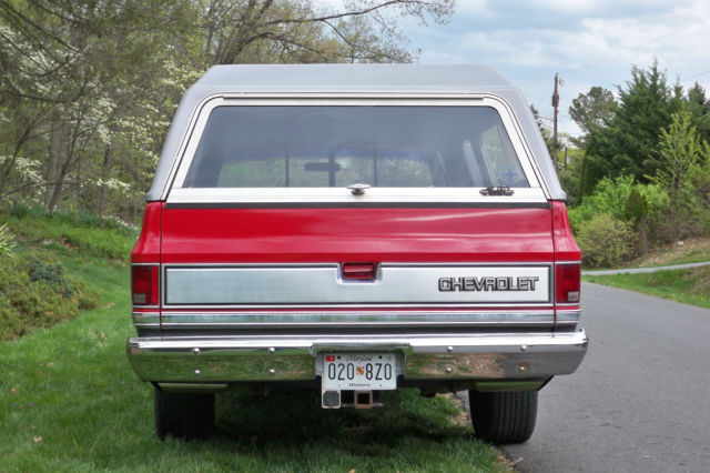 1985 Red Chevrolet C-10 Pickup