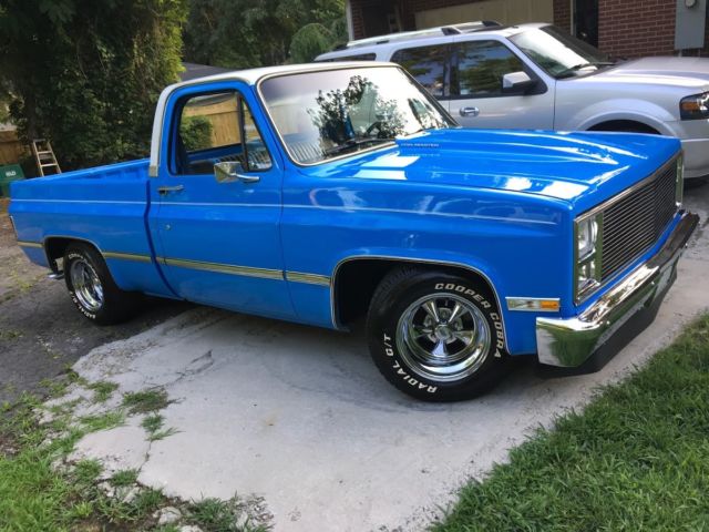 1985 Blue Chevrolet C-10 Cab & Chassis