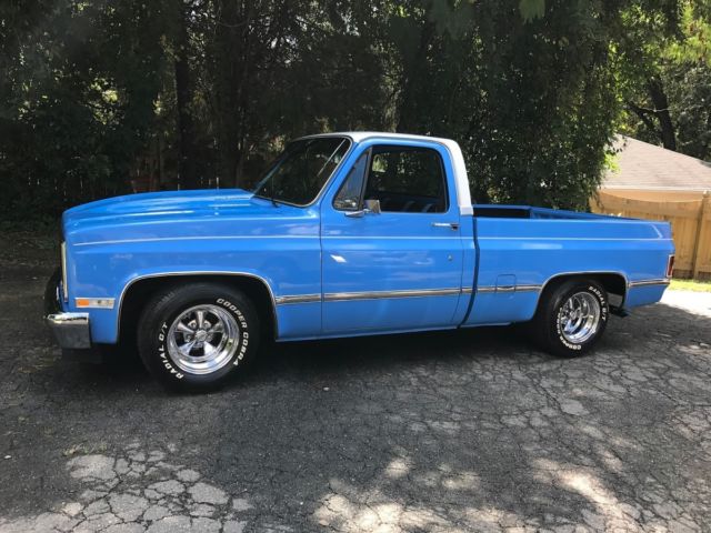 1985 Blue Chevrolet C-10 Cab & Chassis