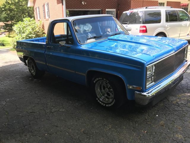 1985 Blue Chevrolet C-10 Cab & Chassis