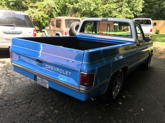 1985 Blue Chevrolet C-10 Cab & Chassis