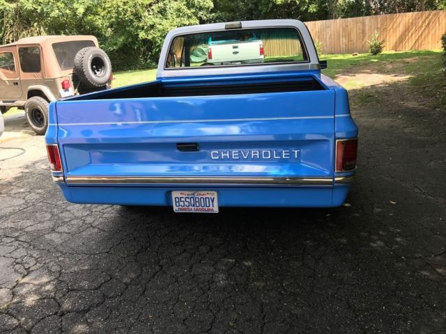 1985 Blue Chevrolet C-10 Cab & Chassis
