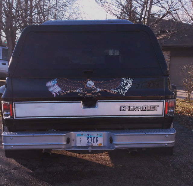 1985 Black Chevrolet C-10 Single Cab Dually