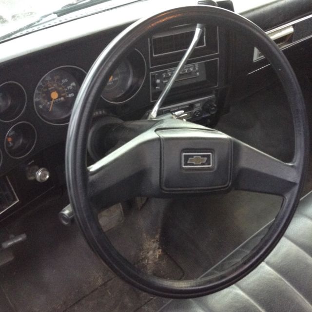 1985 Black Chevrolet C-10 Standard Cab Pickup