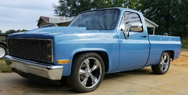 1985 Blue Chevrolet C-10