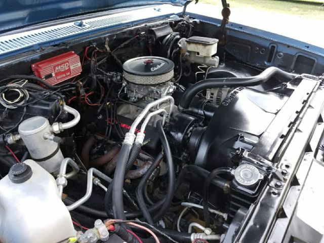1985 Blue Chevrolet C-10