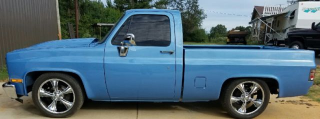 1985 Blue Chevrolet C-10