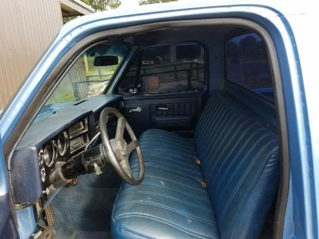 1985 Blue Chevrolet C-10