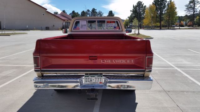 1985 APPLE RED AND CREAM Chevrolet C/K Pickup 2500 Standard Cab Pickup
