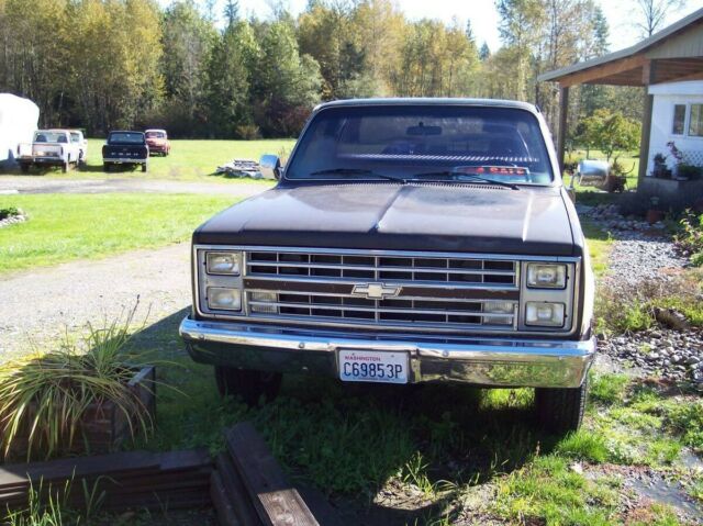 1985 Brown Chevrolet C/K Pickup 2500