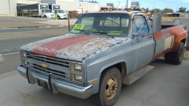 1985 Blue Chevrolet C/K Pickup 3500 Standard Cab Pickup