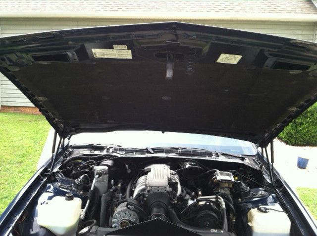 1985 Bue and Silver Chevrolet Camaro Coupe