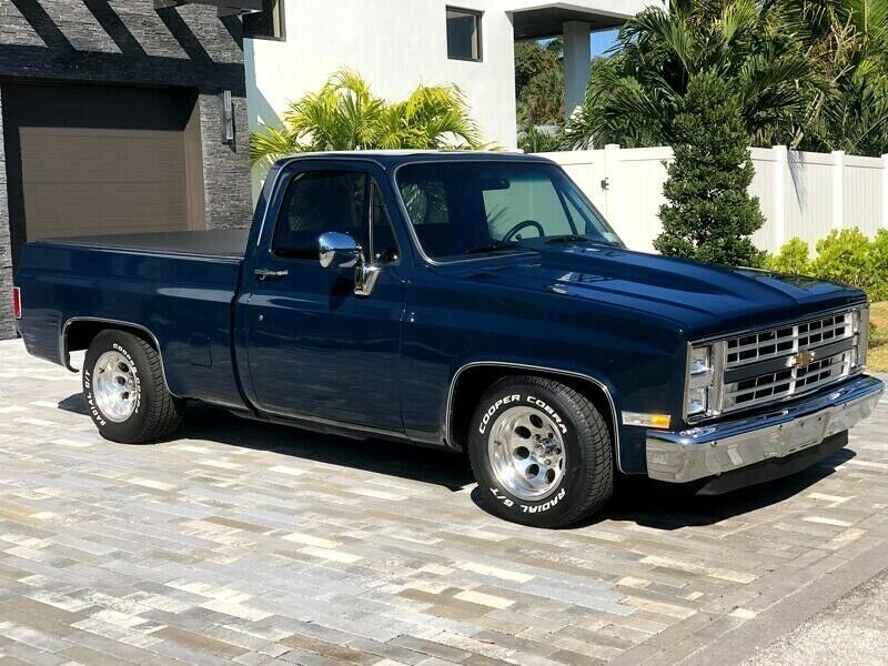 1985 Blue Chevrolet C-10 Classic Car