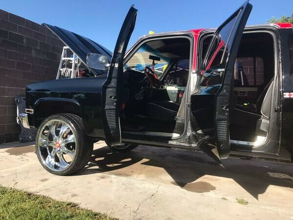 1985 Black Chevrolet C/K Pickup 3500 Standard Cab Pickup