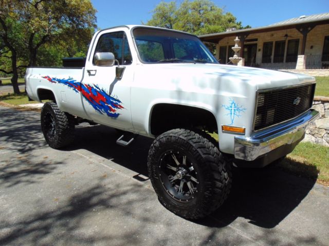 1985 White Chevrolet C/K Pickup 1500 Crew Cab Pickup