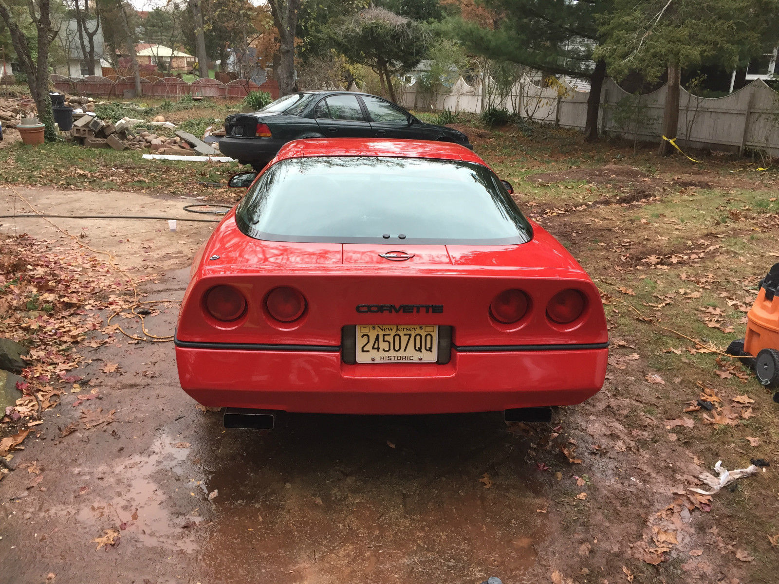 1985 Red Chevrolet Corvette Hatchback