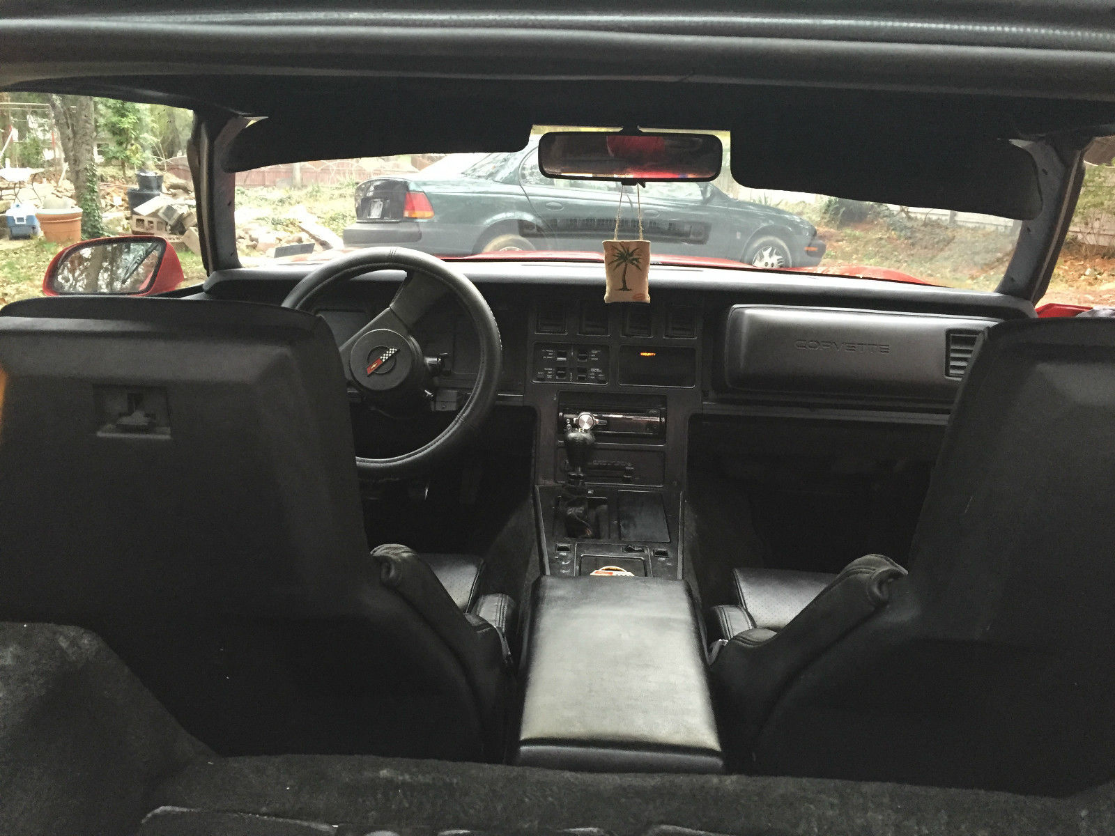 1985 Red Chevrolet Corvette Hatchback