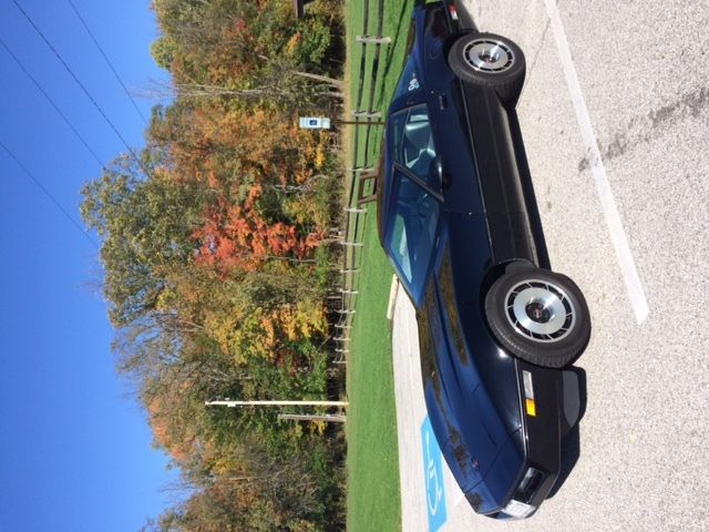 1985 Black Chevrolet Corvette Hatchback