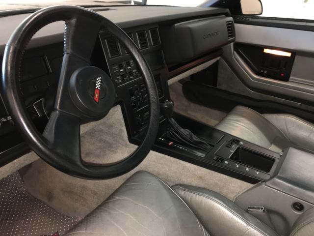 1985 Black Chevrolet Corvette Hatchback