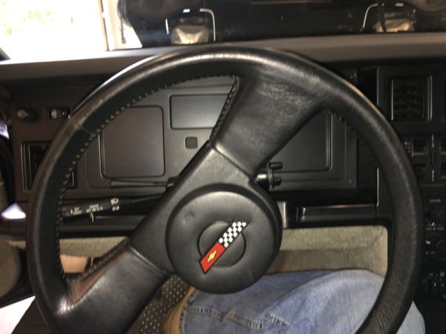 1985 Black Chevrolet Corvette Hatchback