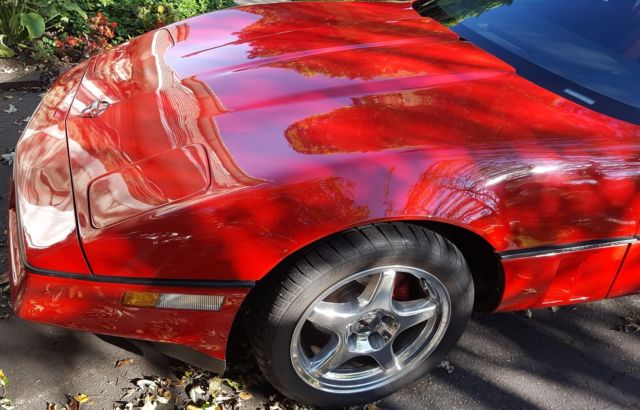 1985 Red Chevrolet Corvette Hatchback