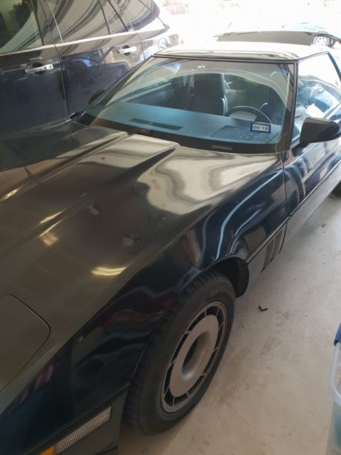1985 Red Chevrolet Corvette