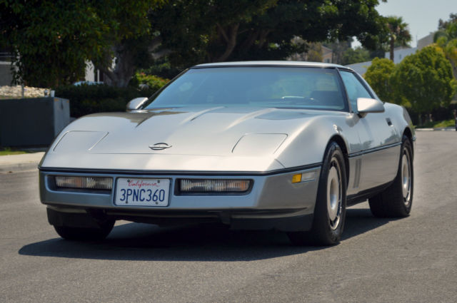 1985 Gray Chevrolet Corvette