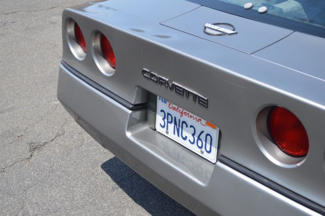 1985 Gray Chevrolet Corvette