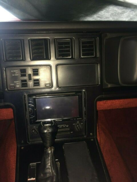 1985 Red Chevrolet Corvette