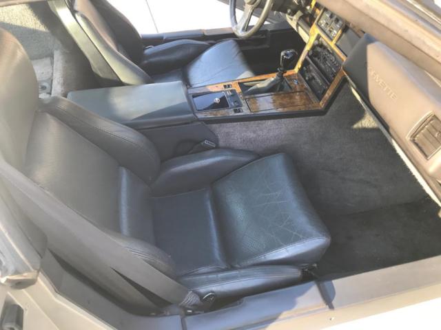 1985 Silver Chevrolet Corvette