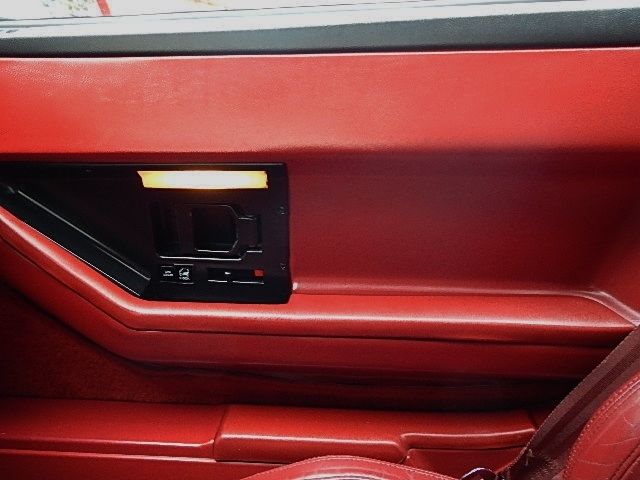 1985 Red Chevrolet Corvette