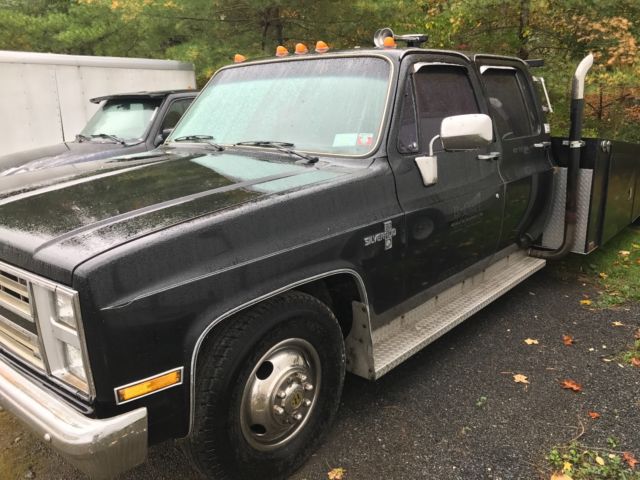1985 Black Chevrolet Other Pickups Crew Cab Pickup