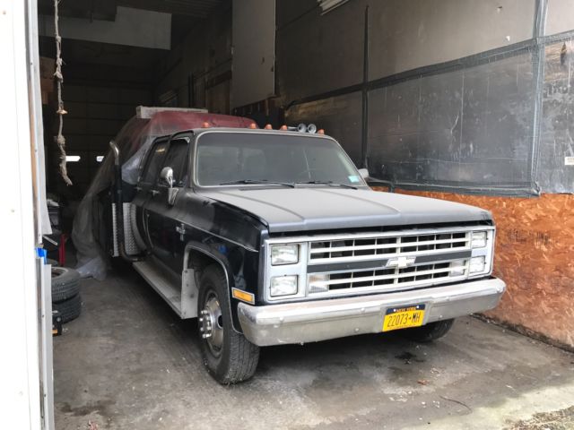 1985 Black Chevrolet Other Pickups Crew Cab Pickup