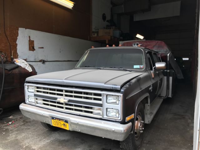 1985 Black Chevrolet Other Pickups Crew Cab Pickup