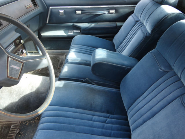 1985 Dark Blue / Light Blue Chevrolet El Camino Standard Cab Pickup