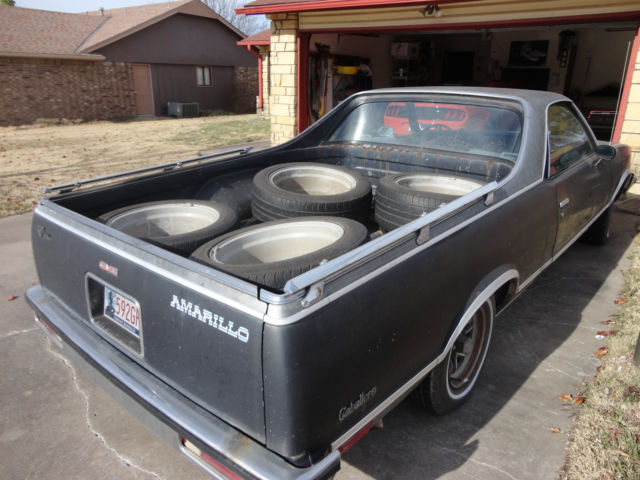 1985 Dark Blue / Light Blue Chevrolet El Camino Standard Cab Pickup