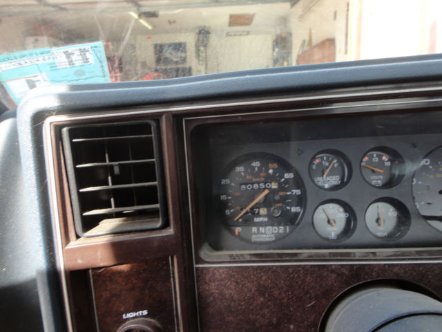 1985 Dark Blue / Light Blue Chevrolet El Camino Standard Cab Pickup